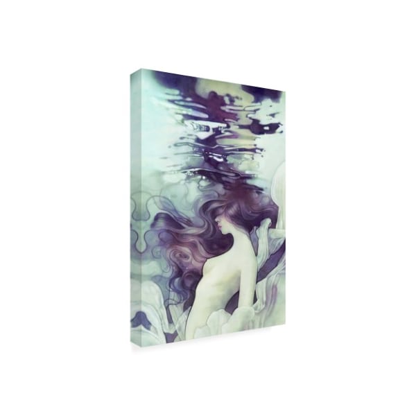 Anna Dittman 'Drift Flowing' Canvas Art,22x32